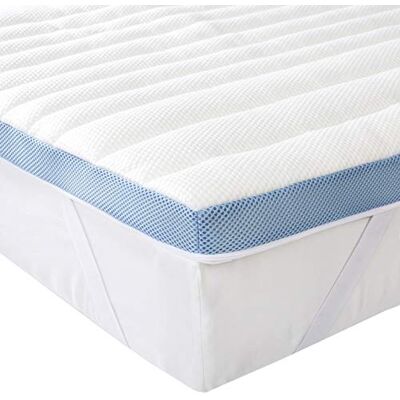 Amazon Basics Memory Foam Topper - 120x200 cm - 5 cm dik Amazon Basics Memory Foam Topper - 120x200 cm - 5 cm dik