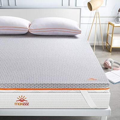 Maxzzz Maxzzz Overmatras - Drukverlichting, Koeling, Wasbare hoes Maxzzz Maxzzz Overmatras - Drukverlichting, Koeling, Wasbare hoes