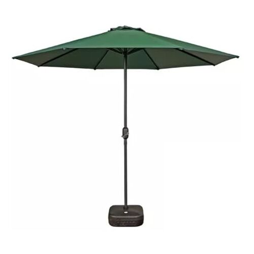 GeRRiT Parasol Patio Paraplu Marktparaplu 8,8 FT Outdoor Paraplu Met 22L Water Injectie Basis Patio Paraplu Crank 8 Ribben Strandparaplu Voor Tuin Achtertuin Outdoor Paraplu Strandparaplu Tuin, C,