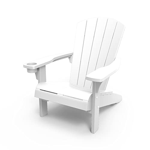 Keter Alpine Adirondack Tuinstoel Wit