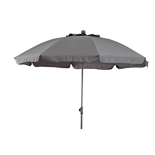 Siena Garden parasol TROPICO Ø 200 cm grijs