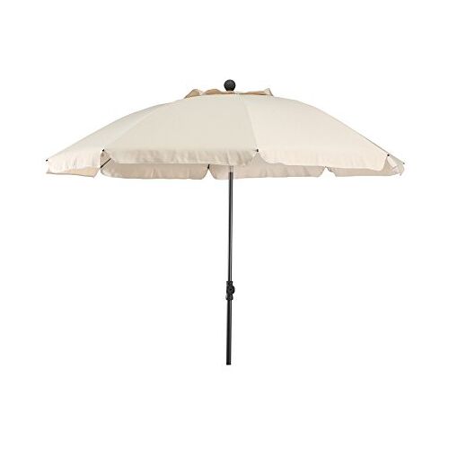 Siena Garden Siena Tuin Parasol Tropico rund: 200 cm NATUURLIJK