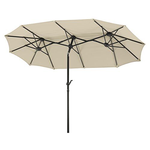 Schneider Salerno, Parasol, Naturel, ca. 300 X 150 cm, Rechthoekig