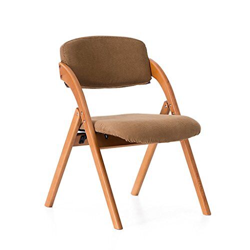 LiuGUyA Chair Wood Dining Chair Chair Lounge Chair Folding Chair (Color : A, Size : #1)/a/#2