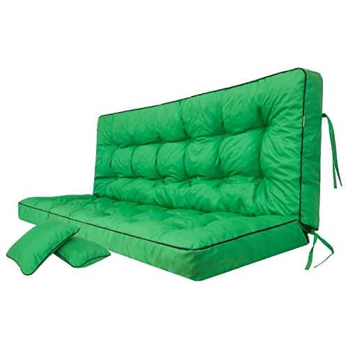 PillowPrim Kussen voor Hollywood-schommelbank, tuinschommelkussen, zitbank met rugleuning, zitbreedte 180 cm