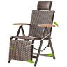 QAZWSXED Ligstoel Tuinstoelen Patio Ligstoelen Ligstoelen Ligstoelen Fauteuils, Stoelen Rotan Polyethyleen Stoelen Ligstoelen Ligstoelen