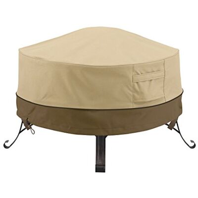 Classic Accessories veranda Round Fire Pit/Table Cover 36 in nude Classic Accessories veranda Round Fire Pit/Table Cover 36 in nude