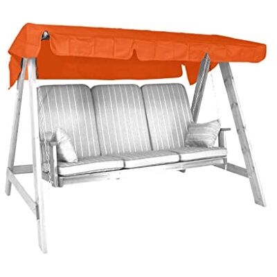 Angerer Freizeitmöbel GmbH Schommelbank zonnedak geschikt voor vele 3-zits schommelbanken schommeldak Made in Germany (Swingtex Terra, 193 x 130 cm) Angerer Freizeitmöbel GmbH Schommelbank zonnedak geschikt voor vele 3-zits schommelbanken schommeldak Made in Germany (Swingtex Terra, 193 x 130 cm)