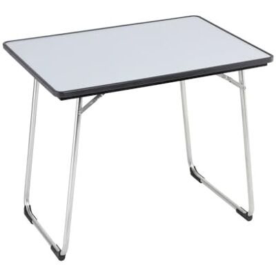 Lafuma Mobilier Inklapbare tuintafel, 80 x 57 cm, weerbestendig, Fidji, carbon (grijs), LFM1487-3631 Lafuma Mobilier Inklapbare tuintafel, 80 x 57 cm, weerbestendig, Fidji, carbon (grijs), LFM1487-3631
