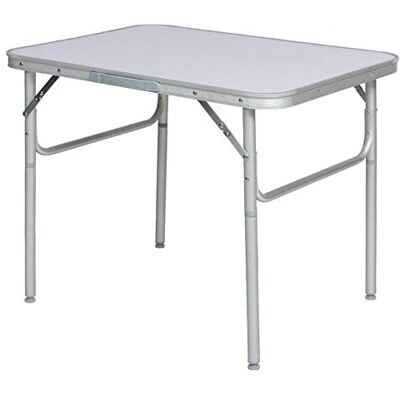 BAKAJI Klaptafel voor camping, picknick, aluminium, met koffer voor strand of tuin (90 x 60 x 70 cm) BAKAJI Klaptafel voor camping, picknick, aluminium, met koffer voor strand of tuin (90 x 60 x 70 cm)