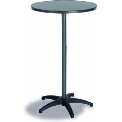 Best 26587050 statafel Duo rond 70 cm, antraciet Best 26587050 statafel Duo rond 70 cm, antraciet