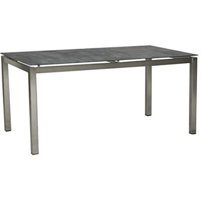 Greemotion tafel Boston, roestvrij staal, glas keramiek blad, ca. 160 x 74 x 90 cm Greemotion tafel Boston, roestvrij staal, glas keramiek blad, ca. 160 x 74 x 90 cm