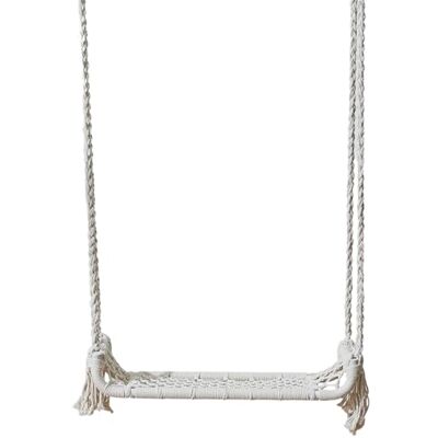 HOME DECO FACTORY , HDO0300, Macramé Schommel, Hangstoel voor buiten, Meubels, Tuinmeubilair, Buitenzit, 65x160x20 cm, Naturel HOME DECO FACTORY , HDO0300, Macramé Schommel, Hangstoel voor buiten, Meubels, Tuinmeubilair, Buitenzit, 65x160x20 cm, Naturel