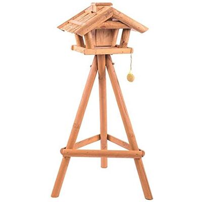 Siena Garden Vogelhuis Bea met silo en standaard, afmetingen: 40x47x34 cm, grenen FSC 100% Siena Garden Vogelhuis Bea met silo en standaard, afmetingen: 40x47x34 cm, grenen FSC 100%