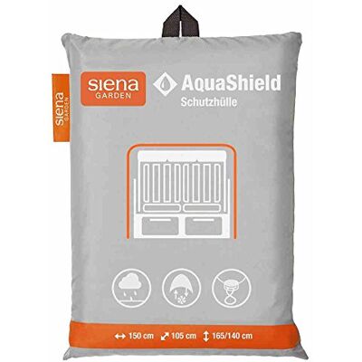 Siena Garden AquaShield strandstoelhoes, zilvergrijs, met Active Air System, 150x105x165cm Siena Garden AquaShield strandstoelhoes, zilvergrijs, met Active Air System, 150x105x165cm