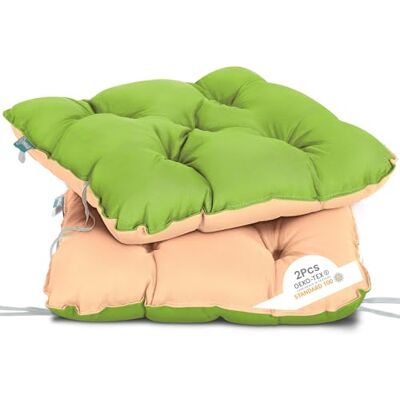 Homecall zitkussen voor tuinbank, circa 50 x 50 x 12 cm, veelkleurig Homecall zitkussen voor tuinbank, circa 50 x 50 x 12 cm, veelkleurig