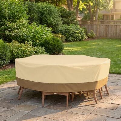 Classic Accessories Klassieke Accessoires Veranda Patio Tafel & Stoel Set Cover Rechthoekig/Ovaal, XL Classic Accessories Klassieke Accessoires Veranda Patio Tafel & Stoel Set Cover Rechthoekig/Ovaal, XL