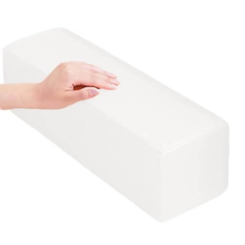 Xpnit Sofa armleuning, steunkussen voor hoofd/lumbaal, waterdicht hoofdsteunkussen, armleuning, steunkussens, kussen voor arm/hoofd/lendenen (25 x 25 x 40 cm, wit)