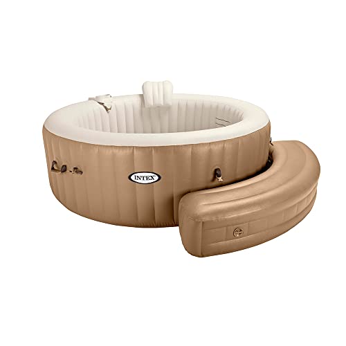 Intex PureSPa whirlpoolaccessoires, zitbank, opblaasbaar, voor ronde Pure Spa Bubble Massage