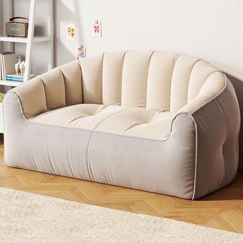 OWKAY Luie Persoon Sofa Stoel Kan Slapen en Liggen Kamer Tatami Leisure Recliner Verhuur Kamer met Eenvoudige Cartoon Slaapkamer Kleine Bank