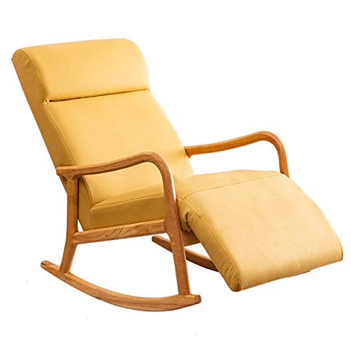 DDNGEJ Fauteuils Schommelstoel Fauteuil Ligstoel Loungestoel Lezen Koffiestoel Tuin Ligstoelen Rugleuning Fauteuil Relaxstoel Woonkamer