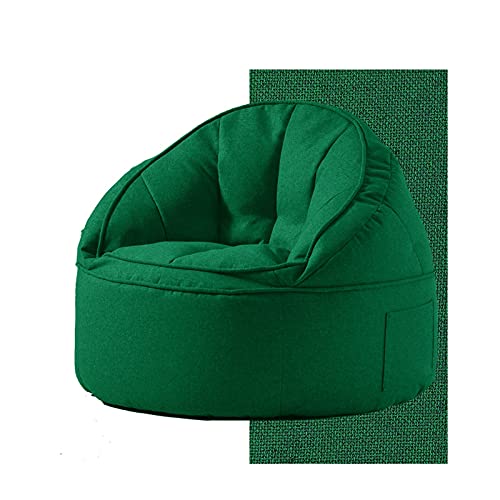 FCYNNV Stoel Zitzakken Banken Banken Ligstoelen Indoor Loungers Luie Bank Outdoor Zitzak Stoelen Rugleuning Dikke Zitting, 75 * 75 * 70cm/29,5×29,5×27,5In (Kleur: A)