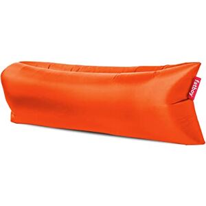 Fatboy Lamzac 3.0 Opblaasbare lucht zitzak Opblaasbare Stoel voor Volwassenen & Kinderen Camping Sofa Opblaasbare Sofa 200 x 90 x 50cm Geen pomp nodig Binnen & Buiten Gebruik Oranje