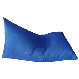 GMDNS Outdoor zitzak poef hoes zonder vulling tuin strand zwembad bladerdeeg kussen zak camping chaise lounge waterdicht, blauw, 140 x 90 cm jas alleen (zonder zoom en zonder snaren)