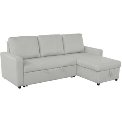 SHIITO Model Play 3-zitsbank met chaise longue en borst Maximale ontspanning en comfort 230 x 84 x 96 cm Beige SHIITO Model Play 3-zitsbank met chaise longue en borst Maximale ontspanning en comfort 230 x 84 x 96 cm Beige