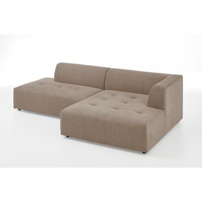 Atlantic Home Collection Hoekgarnituur, XXL-ligvlak (ca. 63 x 240 cm), Scandinavisch design, vrij in de ruimte te plaatsen. Overtrekstof structuurstof, hoek rechts, crème, BxDxH: 269x153x70cm Atlantic Home Collection Hoekgarnituur, XXL-ligvlak (ca. 63 x 240 cm), Scandinavisch design, vrij in de ruimte te plaatsen. Overtrekstof structuurstof, hoek rechts, crème, BxDxH: 269x153x70cm