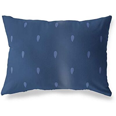 Bonamaison Decoratieve kussensloop, blauwe sierkussens, decoratieve kussenslopen voor woonkamer, bank, slaapkamer, afmeting: 45x60 cm, ontworpen en vervaardigd in Turkije Bonamaison Decoratieve kussensloop, blauwe sierkussens, decoratieve kussenslopen voor woonkamer, bank, slaapkamer, afmeting: 45x60 cm, ontworpen en vervaardigd in Turkije