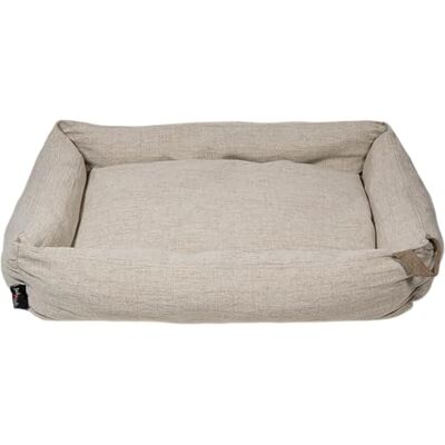 Jack and Vanilla Luxor Hondenmand - Groot, Beige, Polyester Jack and Vanilla Luxor Hondenmand - Groot, Beige, Polyester