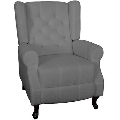 GARDENIA Beatrice fauteuil, polyester, grijs, 77 x 85 x 101 cm GARDENIA Beatrice fauteuil, polyester, grijs, 77 x 85 x 101 cm