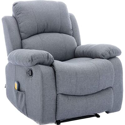 ASTAN HOGAR AH-AR30900GR Ramón Relaxstoel met handmatige helling (nulwandsysteem), massage en therapie, grijs ASTAN HOGAR AH-AR30900GR Ramón Relaxstoel met handmatige helling (nulwandsysteem), massage en therapie, grijs