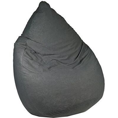 Heunec 671140 zitzak, meubels, fauteuil, grijs, 220 l Heunec 671140 zitzak, meubels, fauteuil, grijs, 220 l