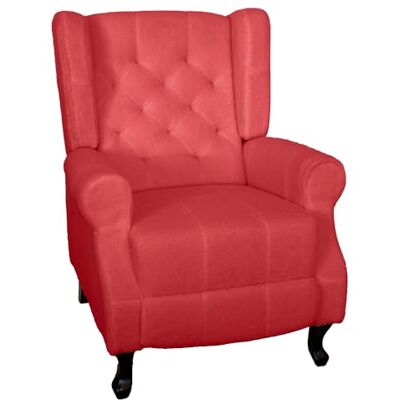 GARDENIA Beatrice fauteuil, polyester, bordeaux, 77 x 85 x 101 cm GARDENIA Beatrice fauteuil, polyester, bordeaux, 77 x 85 x 101 cm