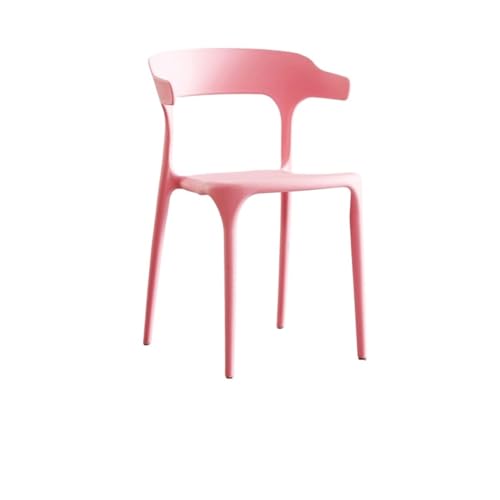 EntryX 1 plastic eetkamerstoel met hoge armleuningen, fauteuildecoratie binnenshuis, restaurantmeubilair van sandelhout, eenvoudige, moderne en unieke stijl (Size : Style-11)