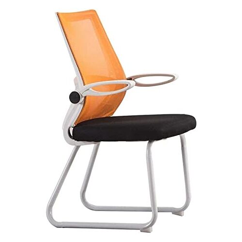 HHMACC Bureaustoel Computerstoel Booggaasstoel Armleuningstoel Vergaderstoel Ergonomische Game Chair Stoel (kleur: oranje) nodig Comfortabel jubileum vision