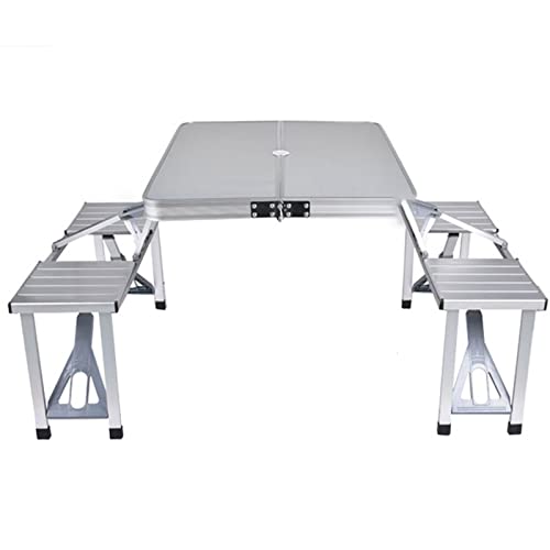 Suuim Kamptafel Outdoor Klaptafel Stoel Camping Aluminium Picknicktafel Waterdicht Duurzaam Klaptafel Bureau voor Strandtafel Kamperen