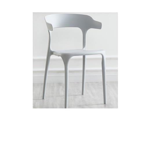 EntryX 1 plastic eetkamerstoel met hoge armleuningen, fauteuildecoratie binnenshuis, restaurantmeubilair van sandelhout, eenvoudige, moderne en unieke stijl (Size : Style-12)