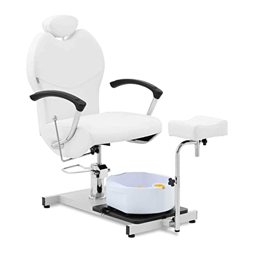 physa wellness & lifestyle Physa PHY-PC-01 Voetverzorgingsstoel, voetverzorgingsstoel met beensteun en wastafel, cosmetische stoel, pedicure stoel, podologiestoel, stoel voor voetverzorging