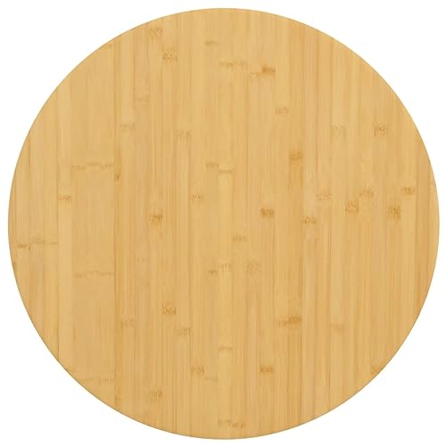 DCRAF Meubelset: Tafelblad Ø70x1,5 cm Bamboe