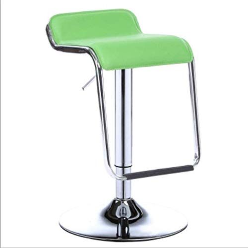 CBBYNT Meubilair Bureaustoel Receptie Receptie op en neer Draaibare barstandaard Barkrukken Hoge krukken Barstoelen/groen / 38,5 cm elegant