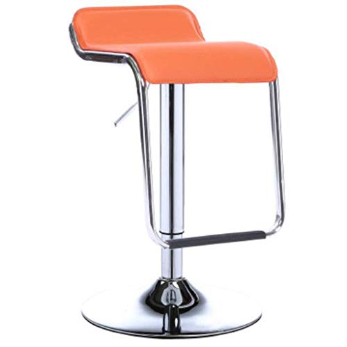 LYYNHG Meubilair Bureaustoel Receptie Receptie op en neer Draaibare barstandaard Barkrukken Hoge krukken Barstoelen/oranje / 41 cm Star of Light