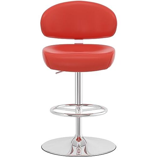 Bar Stools UK Deluxe Casino Barkruk (Rood)