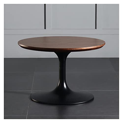 IFKGHFH Bijzettafel Moderne Koffietafel, Ronde Zwarte Koffietafel, Ronde Salontafels, Live Edge Koffietafel, Nesting Salontafels Voor Woonkamer,Ronde Nesting Salontafel Interessant