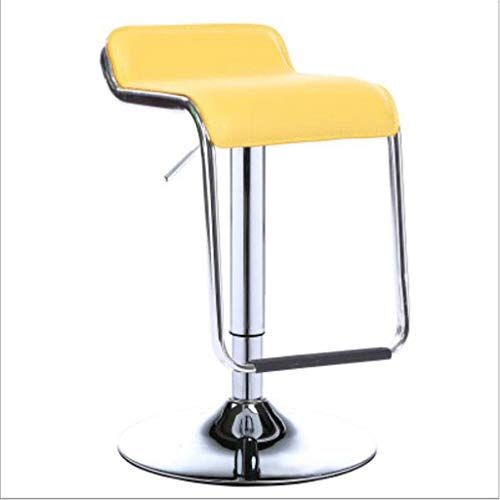 CBBYNT Meubilair Bureaustoel Receptie Receptie op en neer Draaibare barstandaard Barkrukken Hoge krukken Barstoelen/geel / 41 cm elegant