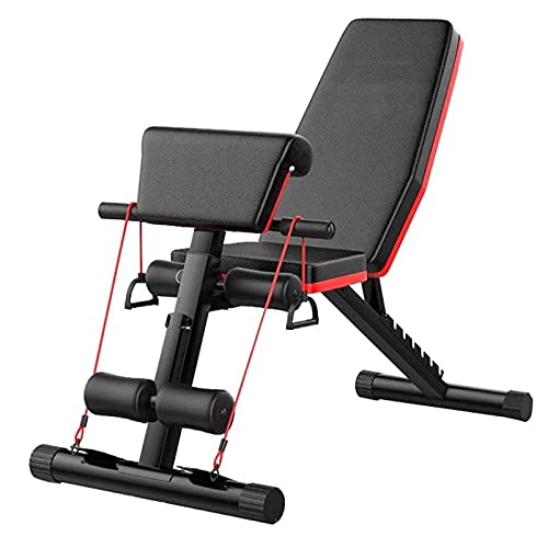 QIEANY Verstelbare Gewicht Bench Thuis Gym Zitten Bank Multifunctionele Helling Daling Fitness Bench Fitness Halter Kruk