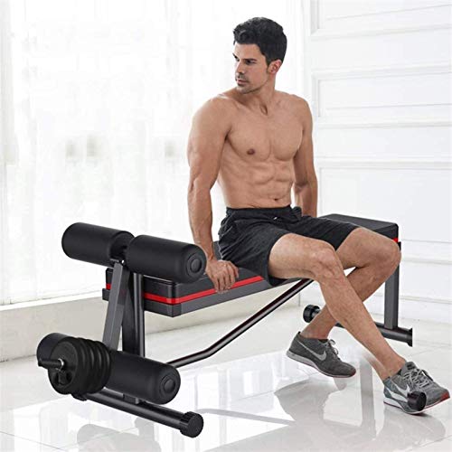 QIEANY Bench Utility Workout Bench sit-up Oefening Thuis Fitness Apparatuur Multifunctionele Training Halter Bank Thuis Fitness Kruk Halter Bank, Grootte: 120 * 41 * 55 cm