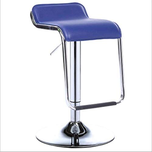 CBBYNT Meubilair Bureaustoel Receptie Receptie op en neer Draaibare barstandaard Barkrukken Hoge krukken Barstoelen/blauw / 41 cm elegant